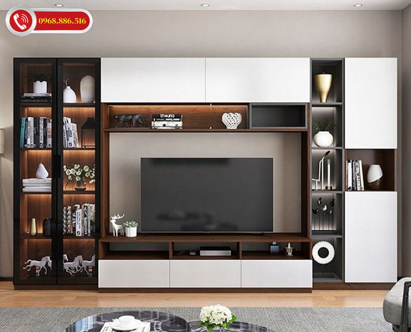 Tủ âm tường kết hợp kệ tivi là một món nội thất hết sức thông minh cho căn nhà của bạn.