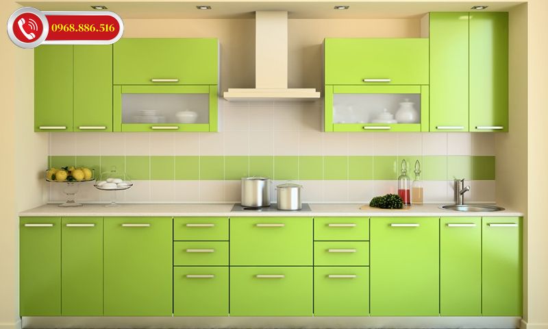 Mẫu thiết kế tủ bếp đẹp dành riêng cho lựa chọn thông minh, gần gũi với môi trường tựu nhiên