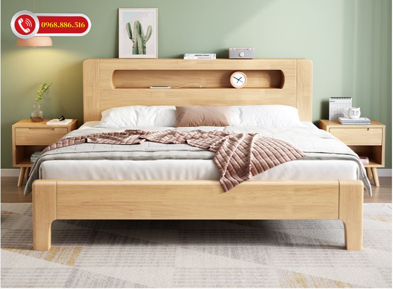Những mẫu giường thiết kế đơn giản nhỏ gọn